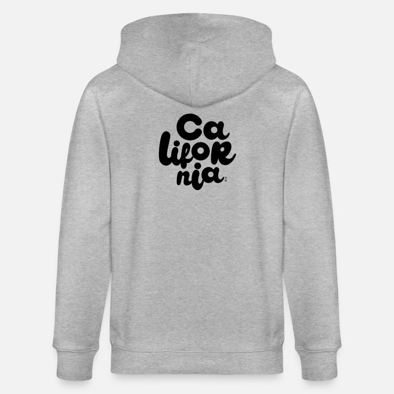 California - Veste à capuche bio CULTIVATOR Stanley/Stella Unisexe - gris chiné