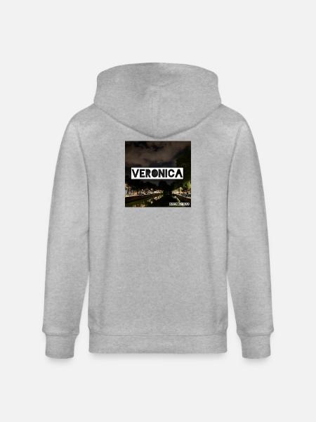 SINGLE VERONICA - Veste à capuche bio CULTIVATOR Stanley/Stella Unisexe - gris chiné