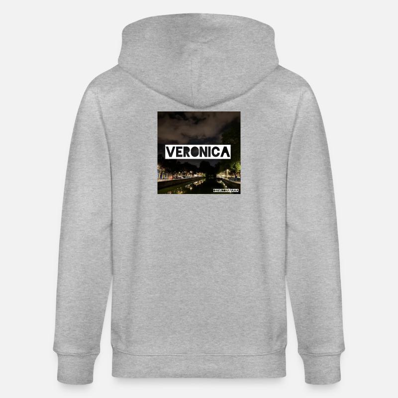 SINGLE VERONICA - Veste à capuche bio CULTIVATOR Stanley/Stella Unisexe - gris chiné