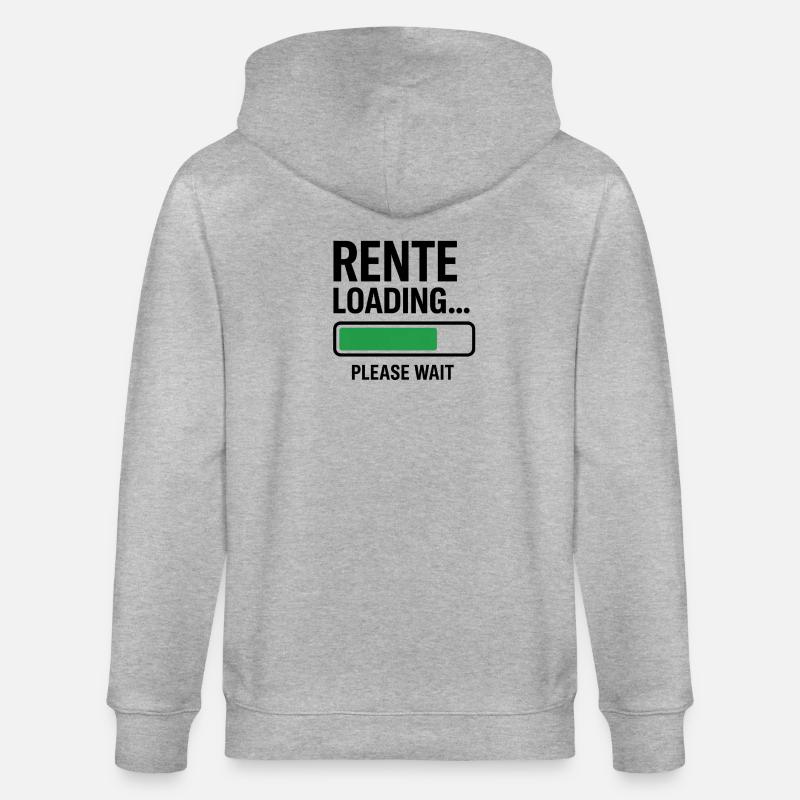 Rente Loading please wait - Stanley/Stella Unisex Bio-Kapuzenjacke CULTIVATOR  - Grau meliert
