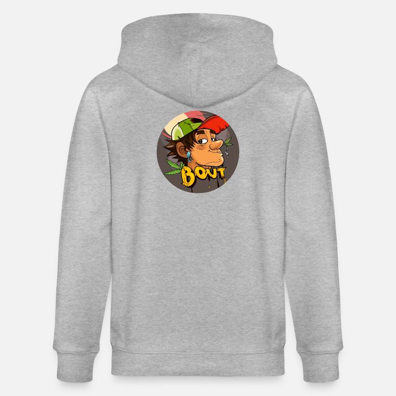 BOut Graffito - Veste à capuche bio CULTIVATOR Stanley/Stella Unisexe - gris chiné