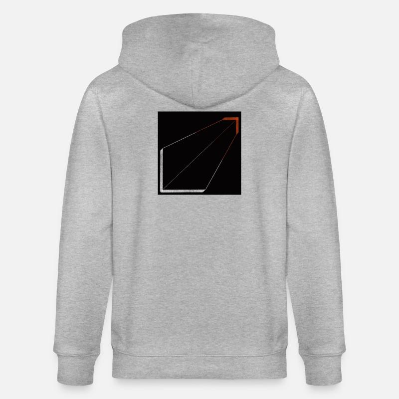 Silent Structure - Stanley/Stella Unisex Bio-Kapuzenjacke CULTIVATOR  - Grau meliert