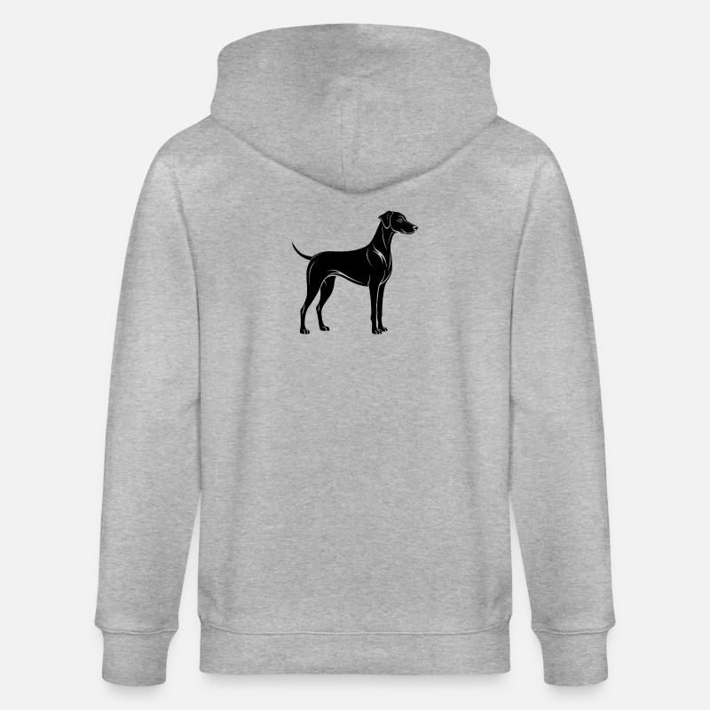 Plot Hound - Stanley/Stella Unisex Bio-Kapuzenjacke CULTIVATOR  - Grau meliert