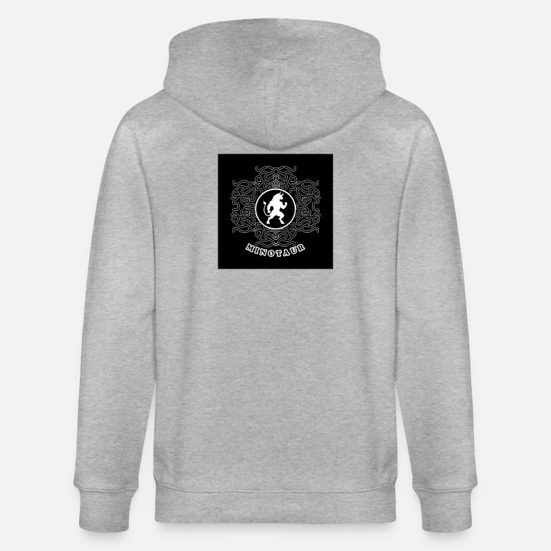 Minotaure White - Veste à capuche bio CULTIVATOR Stanley/Stella Unisexe - gris chiné