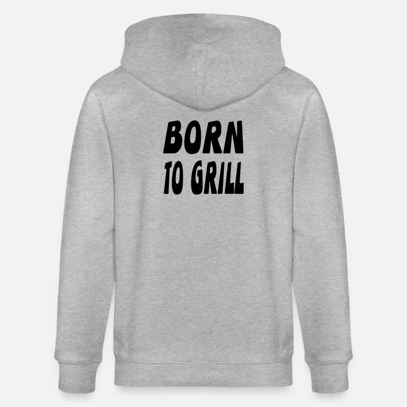Griller - Veste à capuche bio CULTIVATOR Stanley/Stella Unisexe - gris chiné