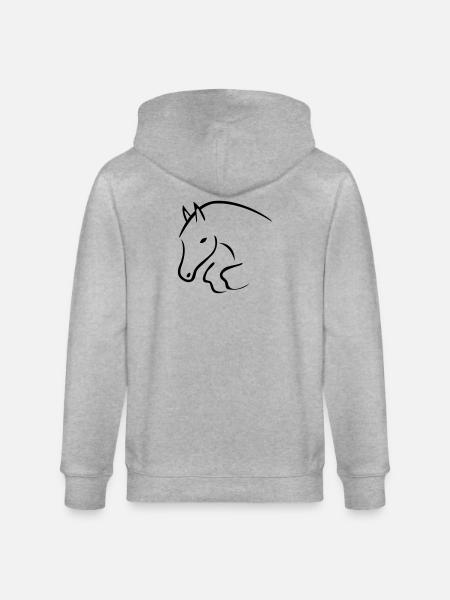 magic13 - Veste à capuche bio CULTIVATOR Stanley/Stella Unisexe - gris chiné