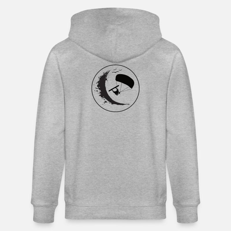 Wave Rider Eclipse - Stanley/Stella Unisex Bio-Kapuzenjacke CULTIVATOR  - Grau meliert
