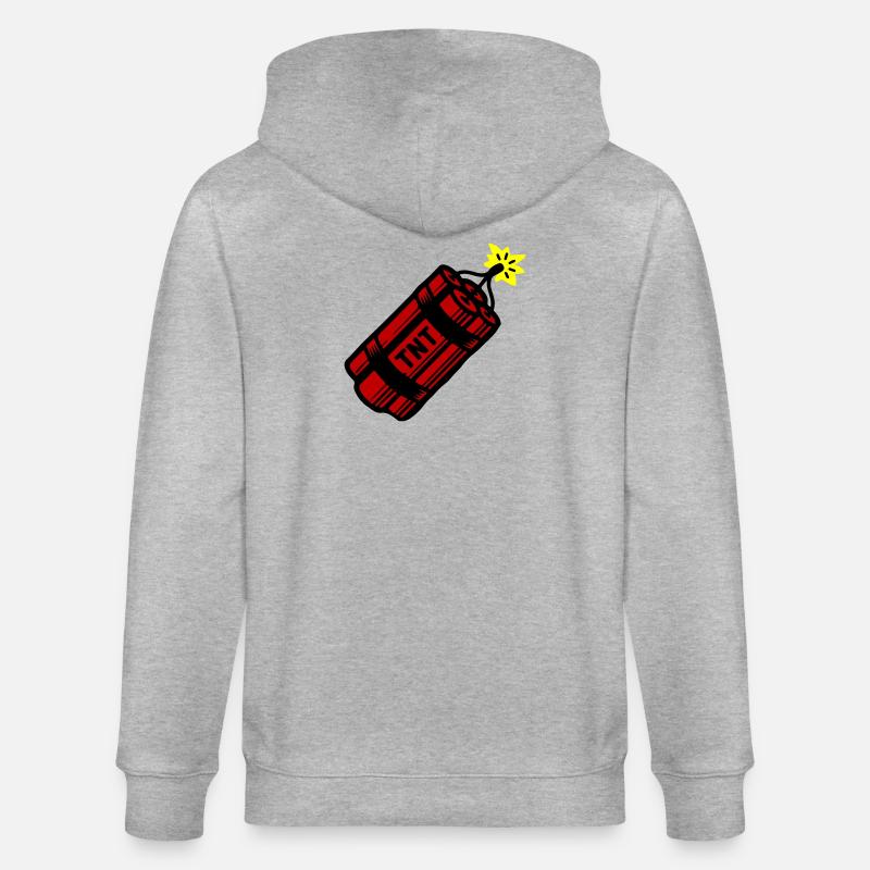 Dynamite Tnt - Veste à capuche bio CULTIVATOR Stanley/Stella Unisexe - gris chiné