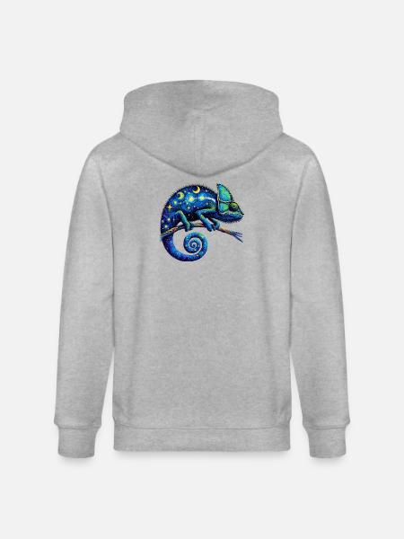 Caméléon - Veste à capuche bio CULTIVATOR Stanley/Stella Unisexe - gris chiné