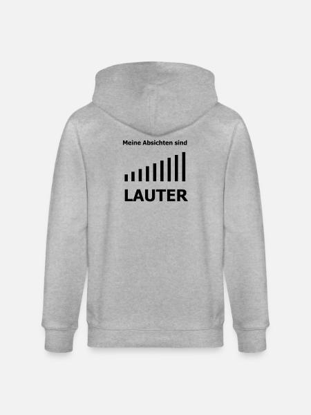 Lauter - Stanley/Stella Unisex Bio-Kapuzenjacke CULTIVATOR - Grau meliert