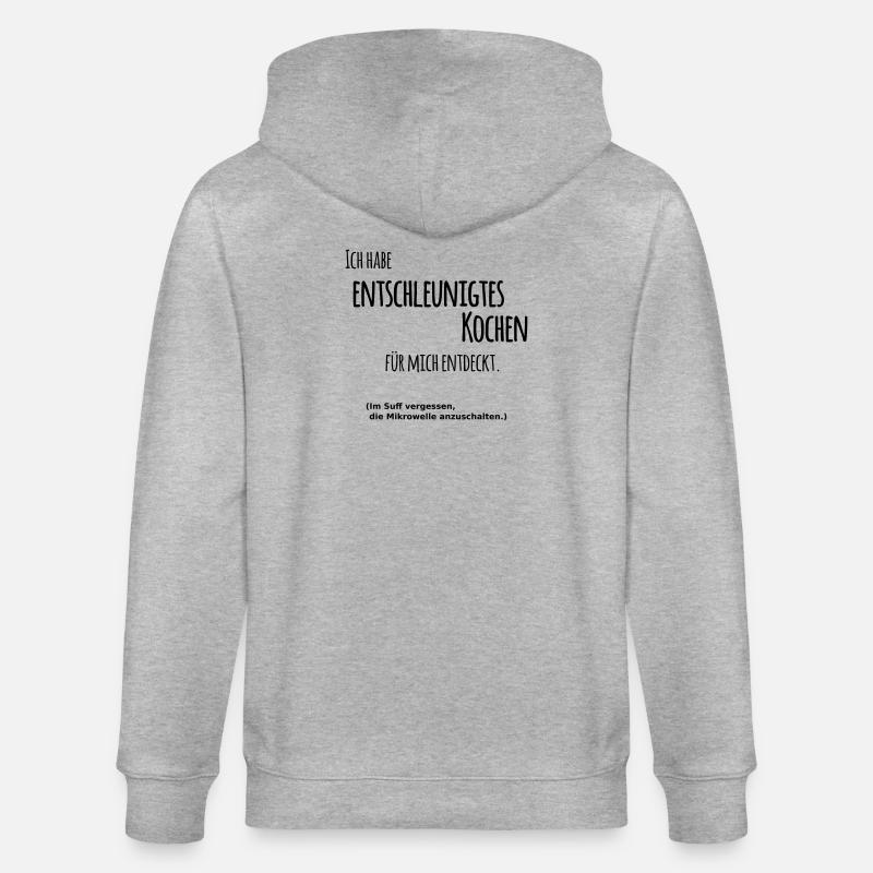Cuisson décélérée - Veste à capuche bio CULTIVATOR Stanley/Stella Unisexe - gris chiné