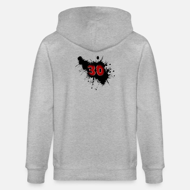 30ème anniversaire - Veste à capuche bio CULTIVATOR Stanley/Stella Unisexe - gris chiné