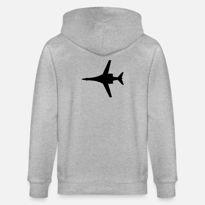B-1B - Stanley/Stella Unisex Bio-Kapuzenjacke CULTIVATOR  - Grau meliert