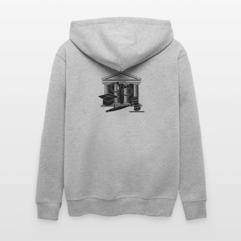 Logo des Gerichts, des Richters oder des Anwalts Stanley/Stella Unisex Bio-Kapuzenjacke CULTIVATOR 