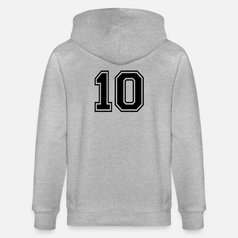 10 - Stanley/Stella Unisex Bio-Kapuzenjacke CULTIVATOR  - Grau meliert