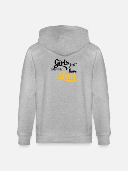 sun - Stanley/Stella CULTIVATOR  Unisex Organic Hooded Jacket - heather grey