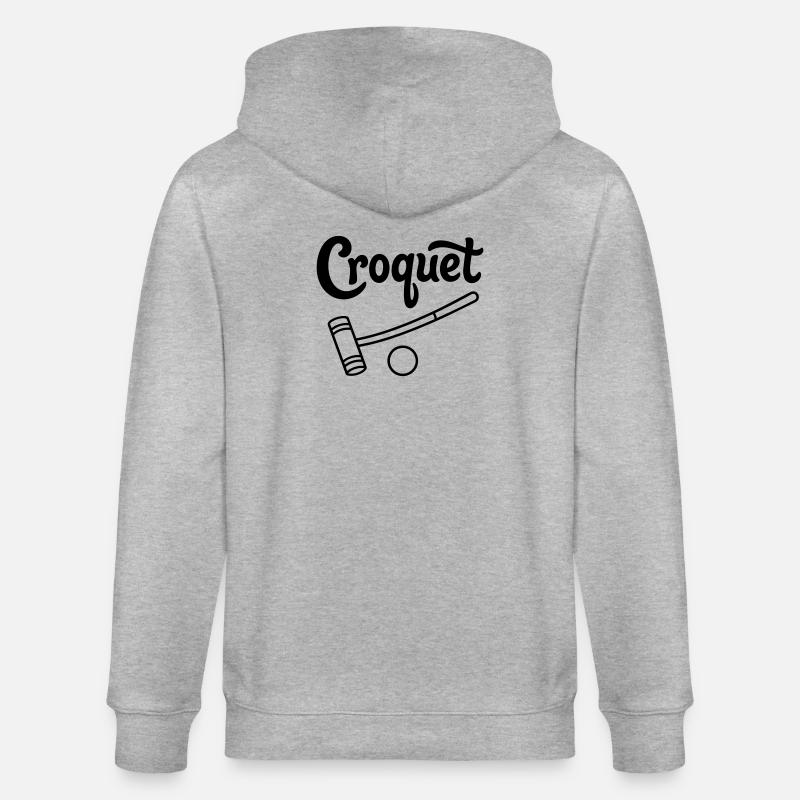 Krocket - Stanley/Stella Unisex Bio-Kapuzenjacke CULTIVATOR - Grau meliert