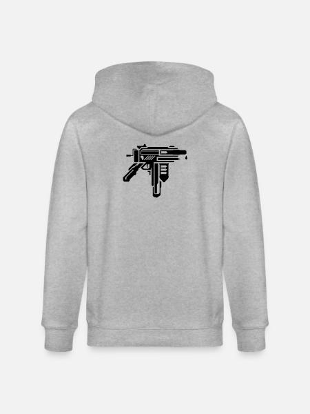 creative weapons all in one - Stanley/Stella CULTIVATOR Unisex Organic Hooded Jacket - heather grey
