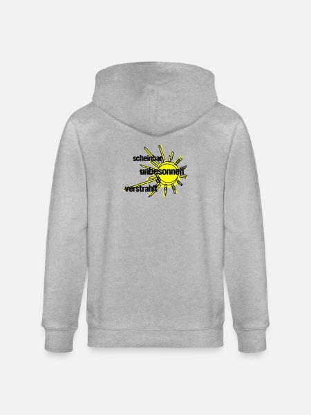 Verstrahlt - Stanley/Stella Unisex Bio-Kapuzenjacke CULTIVATOR  - Grau meliert