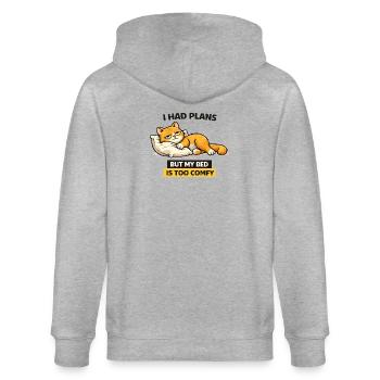Comfy Cat Bed Plans - Stanley/Stella CULTIVATOR  Unisex Organic Hooded Jacket - heather grey - Back - Luana (180cm)