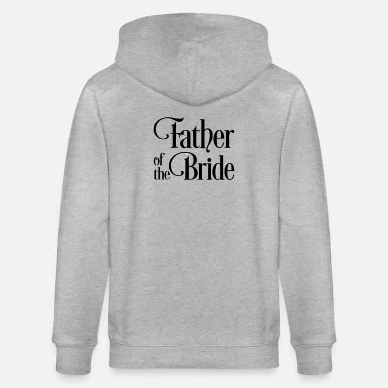Père de la mariée - Veste à capuche bio CULTIVATOR Stanley/Stella Unisexe - gris chiné