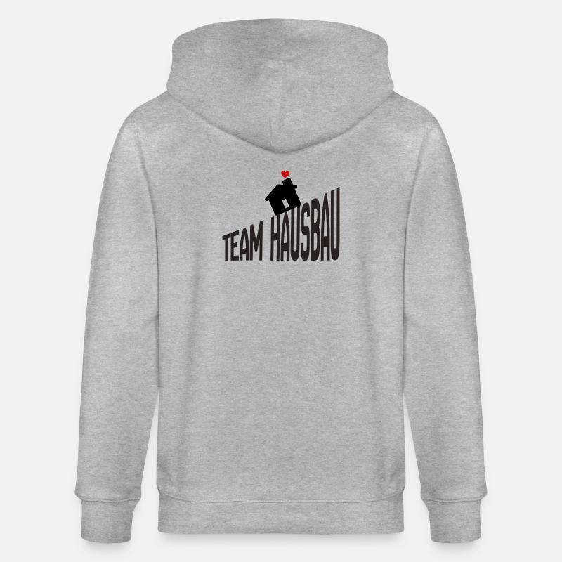 Construction de maisons d’équipe - Veste à capuche bio CULTIVATOR Stanley/Stella Unisexe - gris chiné