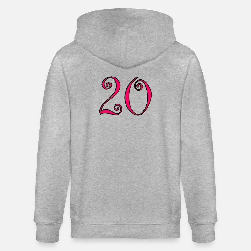 Couleur2-460_text234-2-50-5-4-8-6-8-7-3-0-6-3-3 - Veste à capuche bio CULTIVATOR Stanley/Stella Unisexe - gris chiné