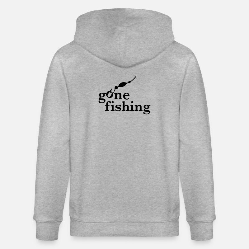 angling - Stanley/Stella CULTIVATOR  Unisex Organic Hooded Jacket - heather grey