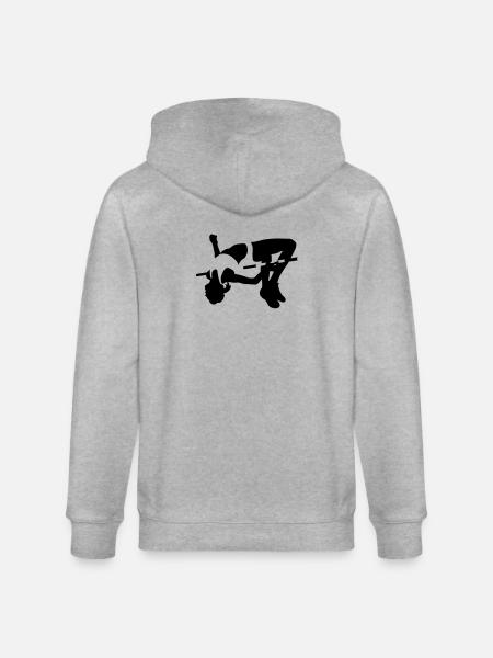 sprung - Stanley/Stella CULTIVATOR Unisex Organic Hooded Jacket - heather grey