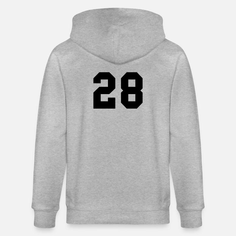 28 - Veste à capuche bio CULTIVATOR Stanley/Stella Unisexe - gris chiné
