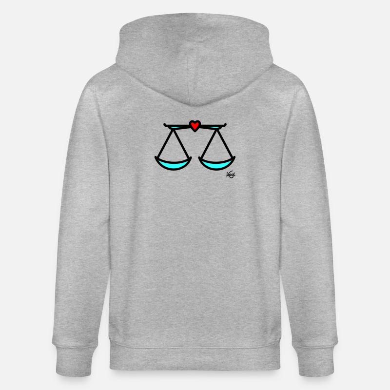 Grande échelle - Veste à capuche bio CULTIVATOR Stanley/Stella Unisexe - gris chiné