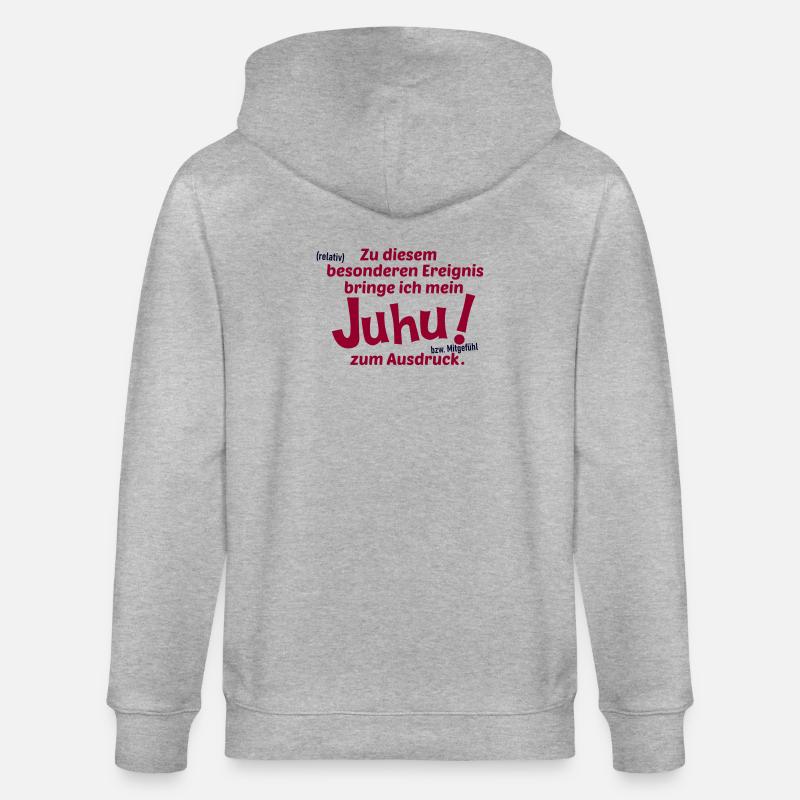 Allgemeines Ereignis - Stanley/Stella Unisex Bio-Kapuzenjacke CULTIVATOR  - Grau meliert