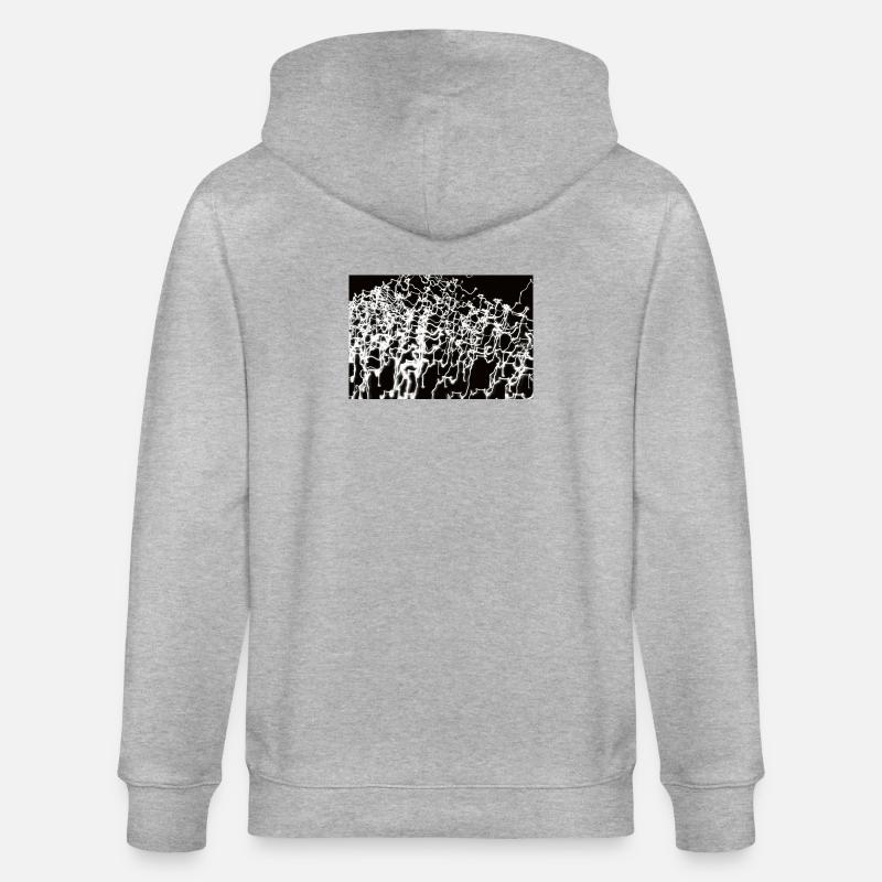 Lichtspiele 7 - Stanley/Stella Unisex Bio-Kapuzenjacke CULTIVATOR  - Grau meliert