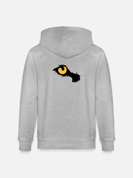 Eye of the tiger - Veste à capuche bio CULTIVATOR Stanley/Stella Unisexe - gris chiné