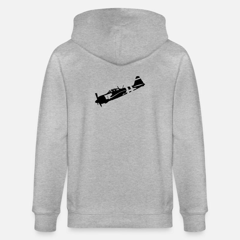 zéro - Veste à capuche bio CULTIVATOR Stanley/Stella Unisexe - gris chiné