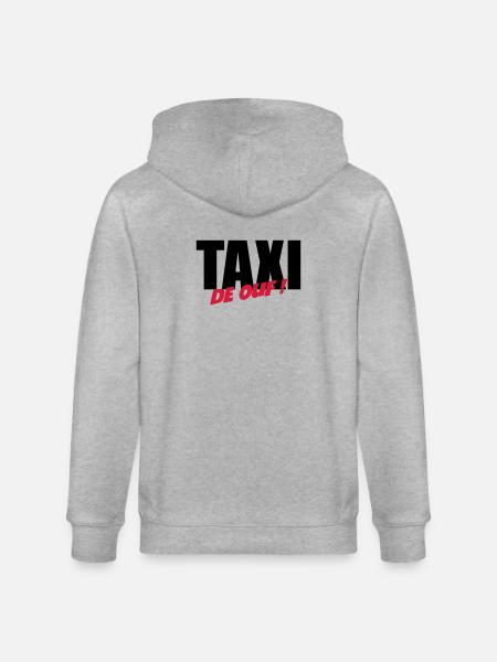 Taxi de ouf ! - Veste à capuche bio CULTIVATOR Stanley/Stella Unisexe - gris chiné