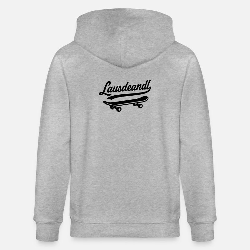 Lausdeand ! - Veste à capuche bio CULTIVATOR Stanley/Stella Unisexe - gris chiné