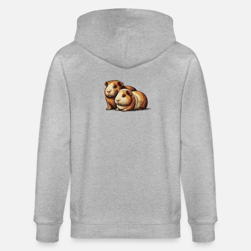 Équipe Mignon - Veste à capuche bio CULTIVATOR Stanley/Stella Unisexe - gris chiné