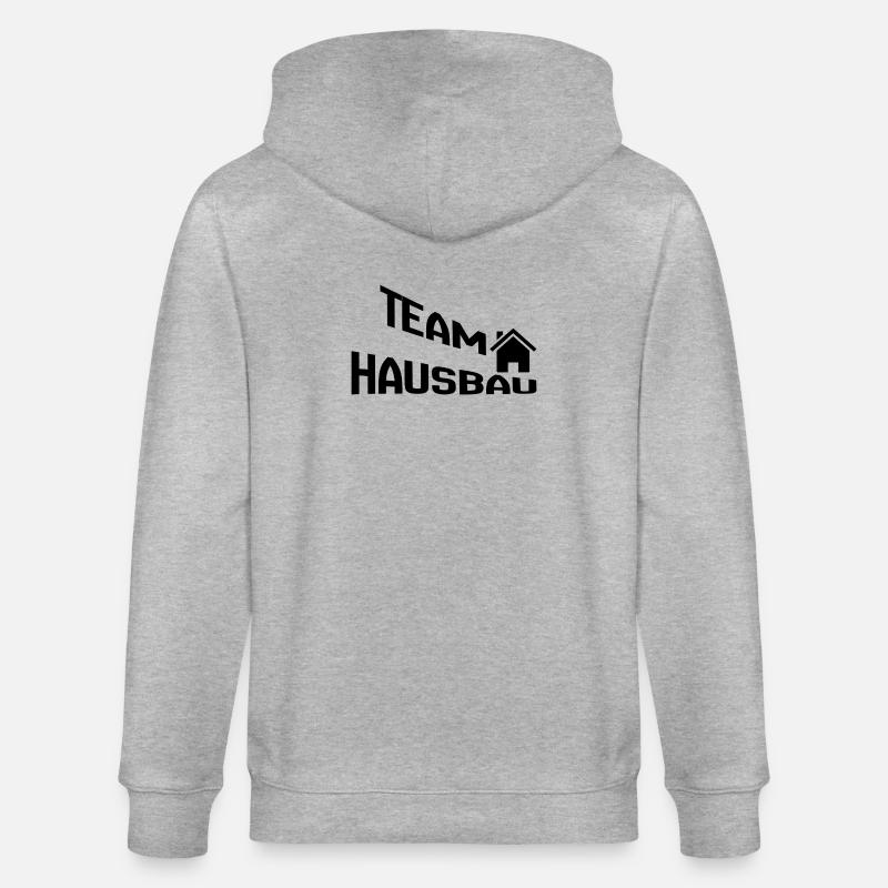 Construction de maisons d’équipe - Veste à capuche bio CULTIVATOR Stanley/Stella Unisexe - gris chiné