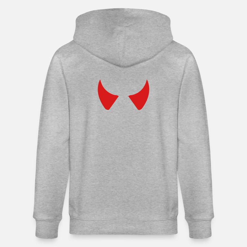 Cornes du Diable - Veste à capuche bio CULTIVATOR Stanley/Stella Unisexe - gris chiné