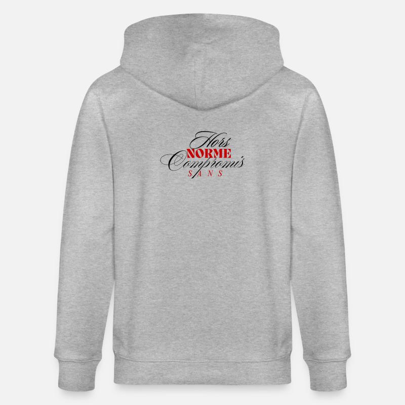 Hors norme & Sans compromis - Veste à capuche bio CULTIVATOR Stanley/Stella Unisexe - gris chiné