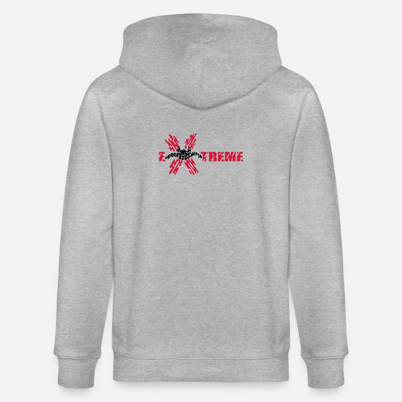 skydiver extreme - Stanley/Stella Unisex Bio-Kapuzenjacke CULTIVATOR  - Grau meliert