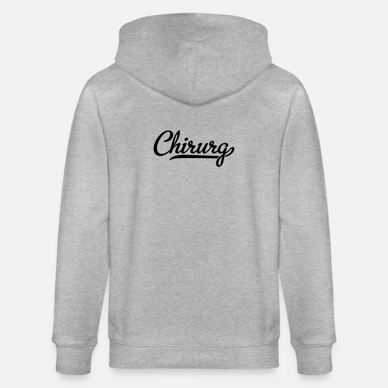 Chirurgien - Veste à capuche bio CULTIVATOR Stanley/Stella Unisexe - gris chiné
