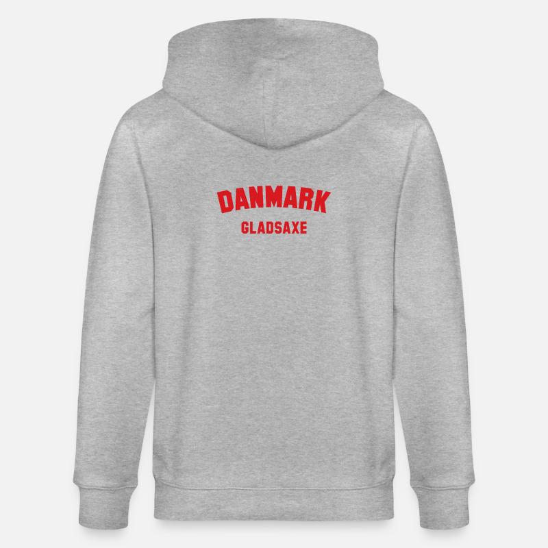 GLADSAXE Danmark Dänemark - Stanley/Stella Unisex Bio-Kapuzenjacke CULTIVATOR  - Grau meliert