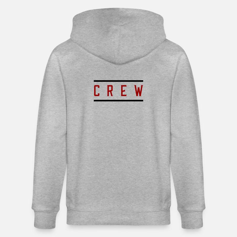 équipage - Veste à capuche bio CULTIVATOR Stanley/Stella Unisexe - gris chiné