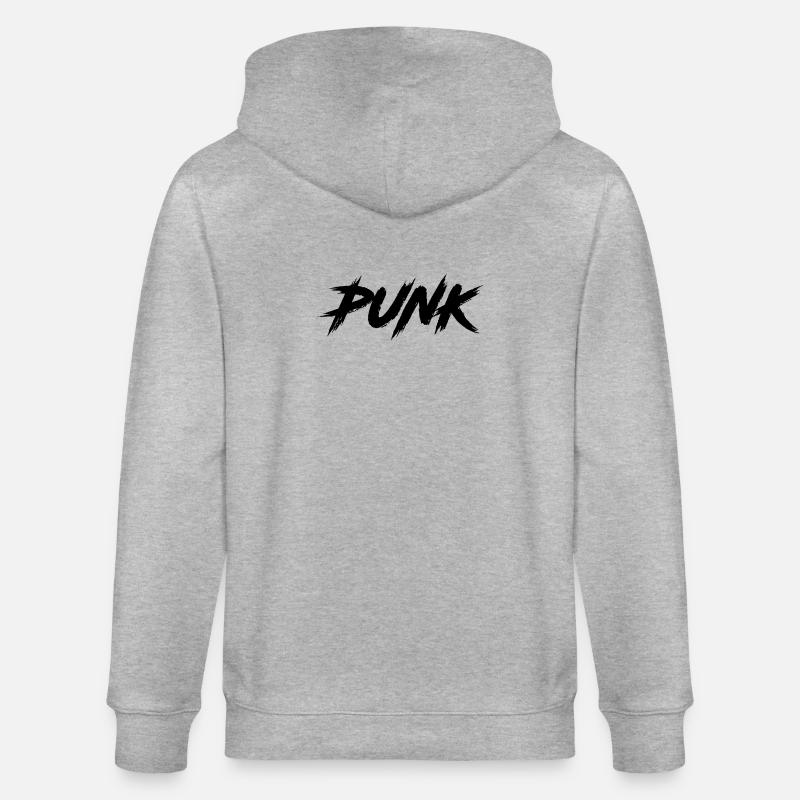 PUNK - Veste à capuche bio CULTIVATOR Stanley/Stella Unisexe - gris chiné