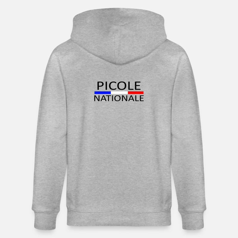 Picole nationale - Veste à capuche bio CULTIVATOR Stanley/Stella Unisexe - gris chiné