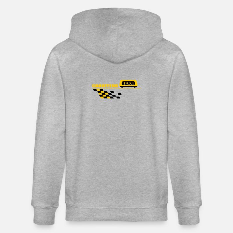 Taxifahrer - Stanley/Stella Unisex Bio-Kapuzenjacke CULTIVATOR  - Grau meliert