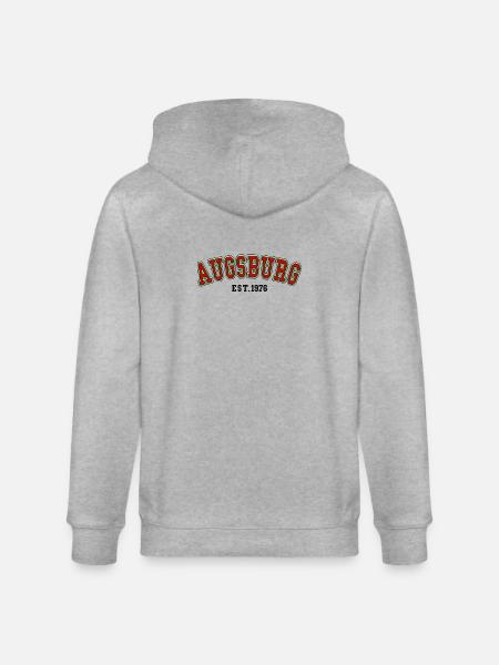 Augsburg Est. 1976 - Stanley/Stella CULTIVATOR Unisex Organic Hooded Jacket - heather grey