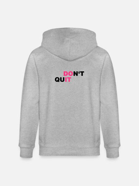 DO_IT - Stanley/Stella CULTIVATOR  Unisex Organic Hooded Jacket - heather grey